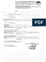 Formulir Ujian Kenaikan Tingkat