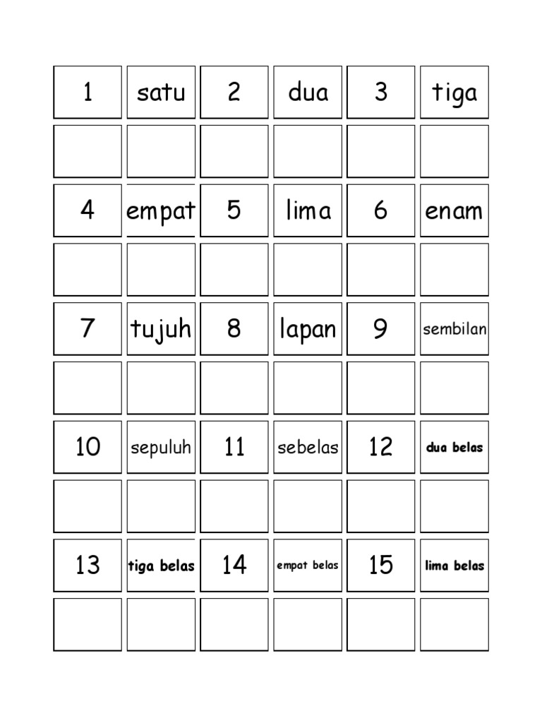 Bacaan Dua Suku Kata Ba CA | PDF