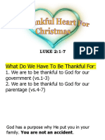 A Thankful Heart For Christmas