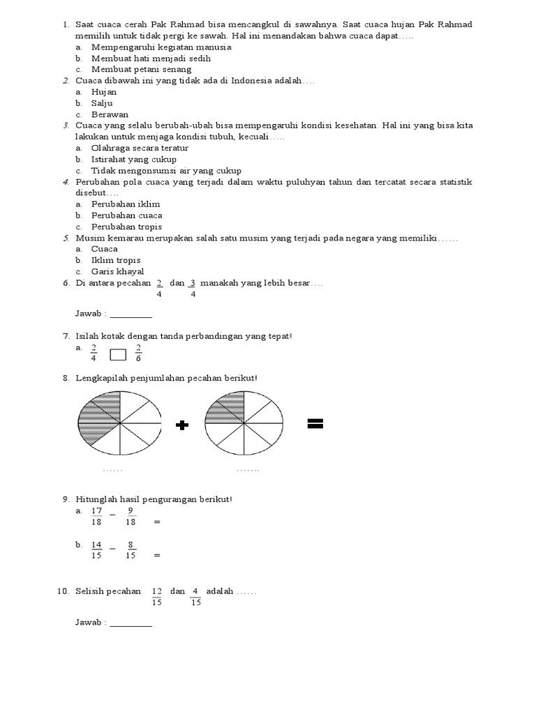 Merangkum Perjalanan Belajar: Kunci Sukses UTS Kelas 3 Tema 5