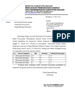 Surat Ketersediaan Formasi Fungsional Perencana