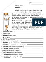 Grammar Worksheet 2nd Grade