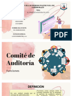 Grupo 4 Comité de Auditoría y El Coso