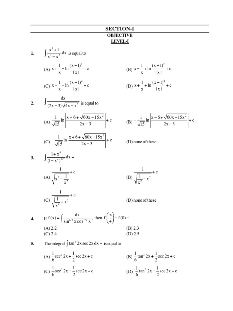 I Integration-03 - Exercise 1 | PDF | Abstract Algebra | Mathematical ...