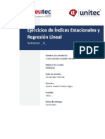 Tarea 4.1 - Ejercicios de Índices Estacionales y Regresión Lineal