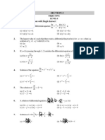 Differential Equation-04-Exercise