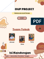 Group Project: Teknologi Elektronik