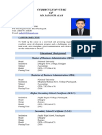 MY CV With Photo Attach Final PDF