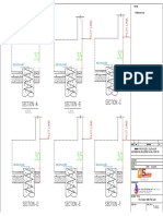 Section - A Section - B Section - C: Pile Caps Layout Pile Caps Layout Pile Caps Layout