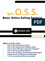 Business Online Selling Seminar