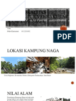 Nilai Lokalitas Arsitektur Vernakular Kampung Naga