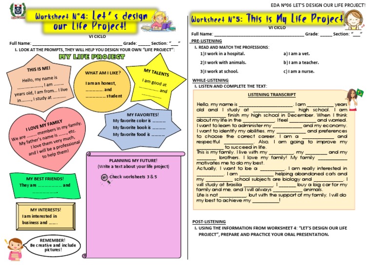 Design Your Life Project Guide | PDF | Cognition | Learning