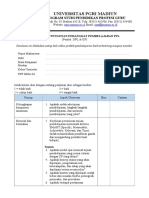 DPL & GP - 02 Format Lembar Penilaian Perangkat Praktik Pembelajaran