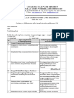 DPL & GP - 05 Format Penilaian Kompetensi Guru Level Berkembang