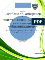 SMRC-Cert Partcipants