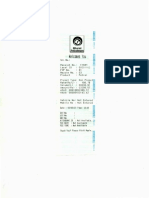 Petrol Receipt No E1683 03 May 2023