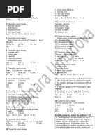 Sınaq 1 + Düzgün Cavablar (Xİ Sinif)