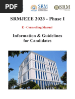 Srmjeee e Counselling Manual