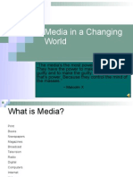 Media in A Changing World: Comm 100 Summer II