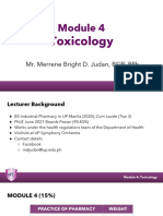 Module 4 Toxicology MBJ