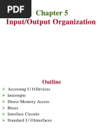 Input/Output Organization