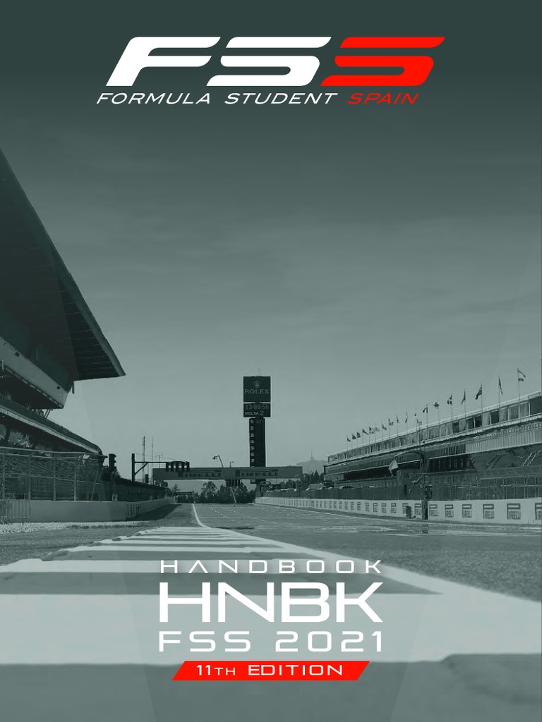 Formula Student Spain 2021 Handbook | PDF | Identity Document | Car
