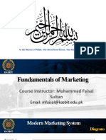 35037fund of Marketing Lecture 2 SP 23