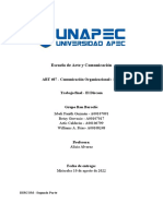 Trabajo Final de Comunicación Organizacional