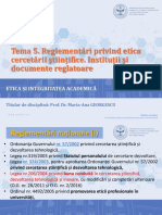 Reglementari - Institutii - Documente