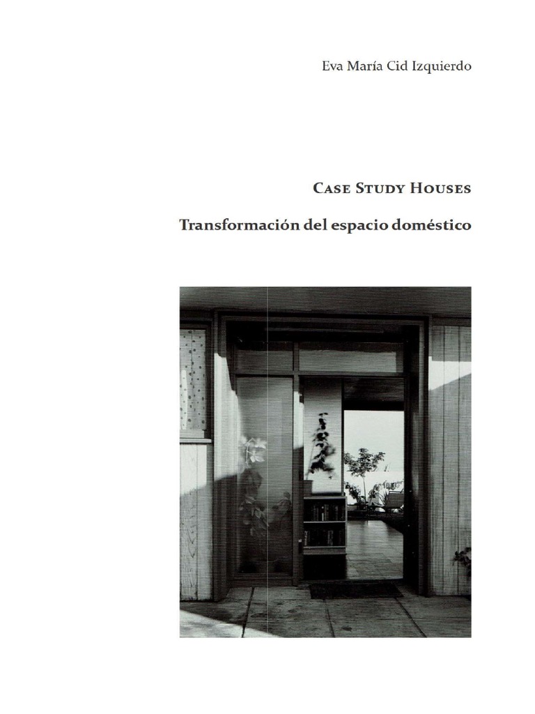 Case Study Houses PDF