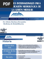 Escala ASIA para Lesiones Medulares | PDF | Médula espinal | Anatomía ...