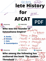 History For Afcat