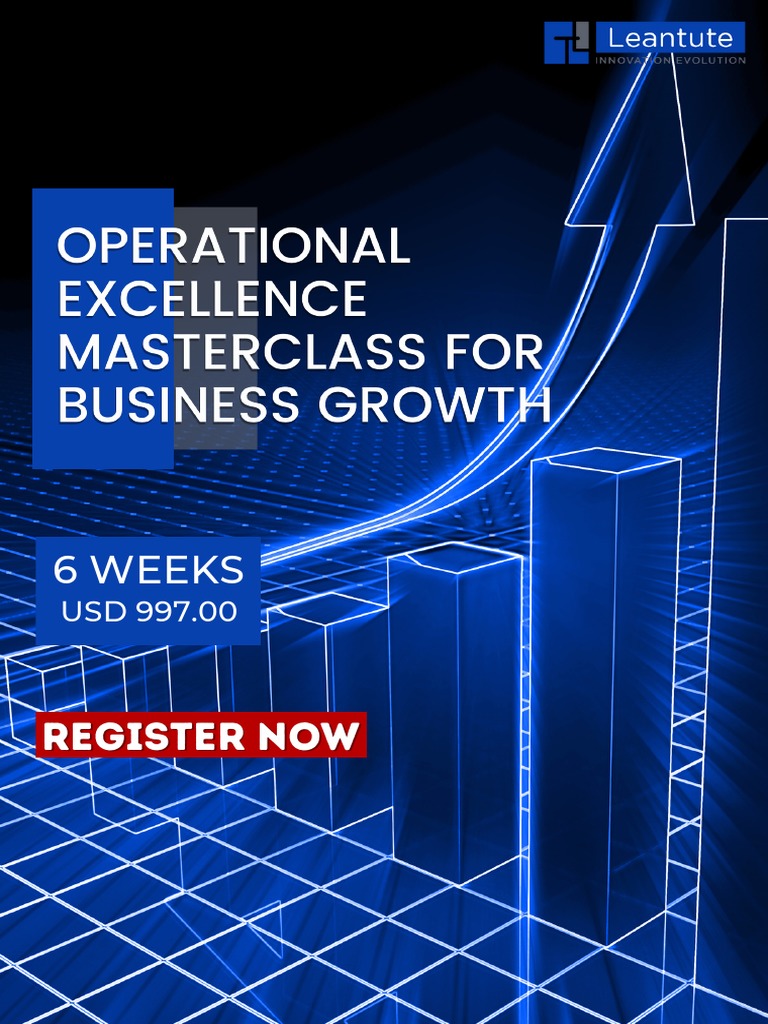 Operational Excellence Masterclass For Business Growth Pdf