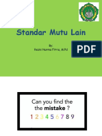 7.standar Mutu Lain