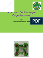 9.beberapa Pertimbangan Organisasional