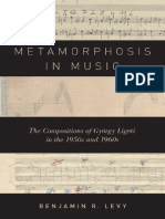 Metamorphosis in Music The Compositions of György Ligeti in The 1950s and 1960s (Benjamin R. Levy) (Z-Library)