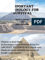 Important Technology For Survival