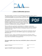 Volunteer Confidentiality Agreement Example Template-22277
