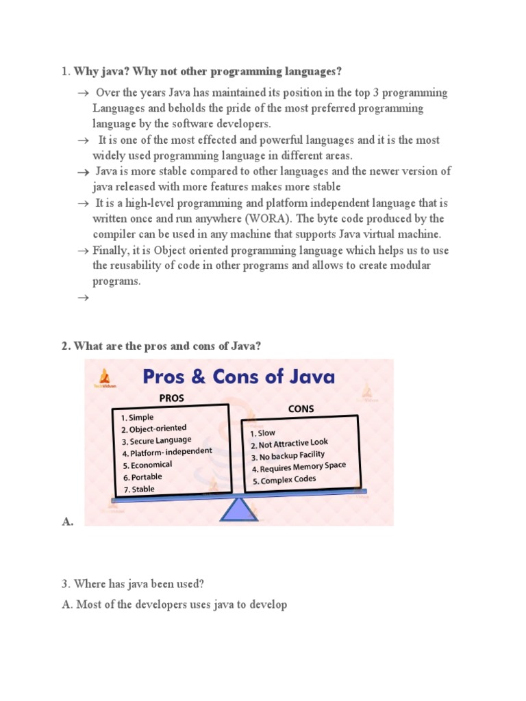 What Are The Pros and Cons of Java?: Java Is The Queen of Programming ...