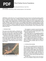 Design Guidelines For Foundation of WTG | PDF | Concrete | Deep Foundation