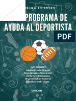 Mini Programa de Ayuda Al Deportista