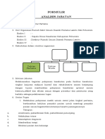 Anjab Dokter Pertama