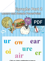 Au L 2549760 Phase 3 Vowel Digraphs Part 2 Powerpoint Letters and Sounds - Ver - 2