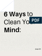 6 Ways To Clean Your Mind