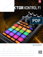 Traktor Kontrol F18 Setup Guide Spanish