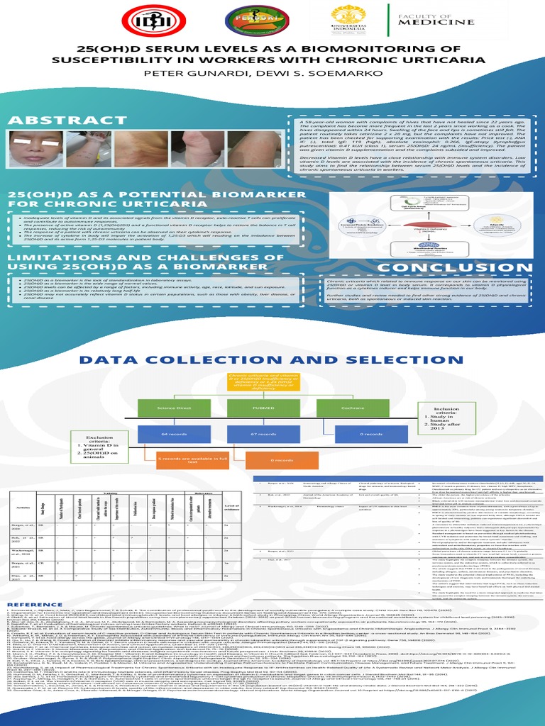25 (Oh) D Serum Levels As A Biomonitoring of Susceptibility in Workers