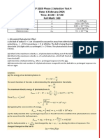 PEP 2020 Phase 2 Selection Test 4 Solution