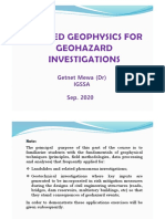 Geophysics for Geohazard (Introduction_I)(1)