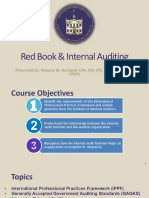 Red Book & Internal Auditing: Presented By: Maxene M. Bardwell, CPA, CIA, CFE, CISA, CIGA, CITP, Crma