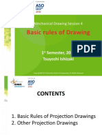 Mechanical Drawing S4 Basic Rules of Drawing